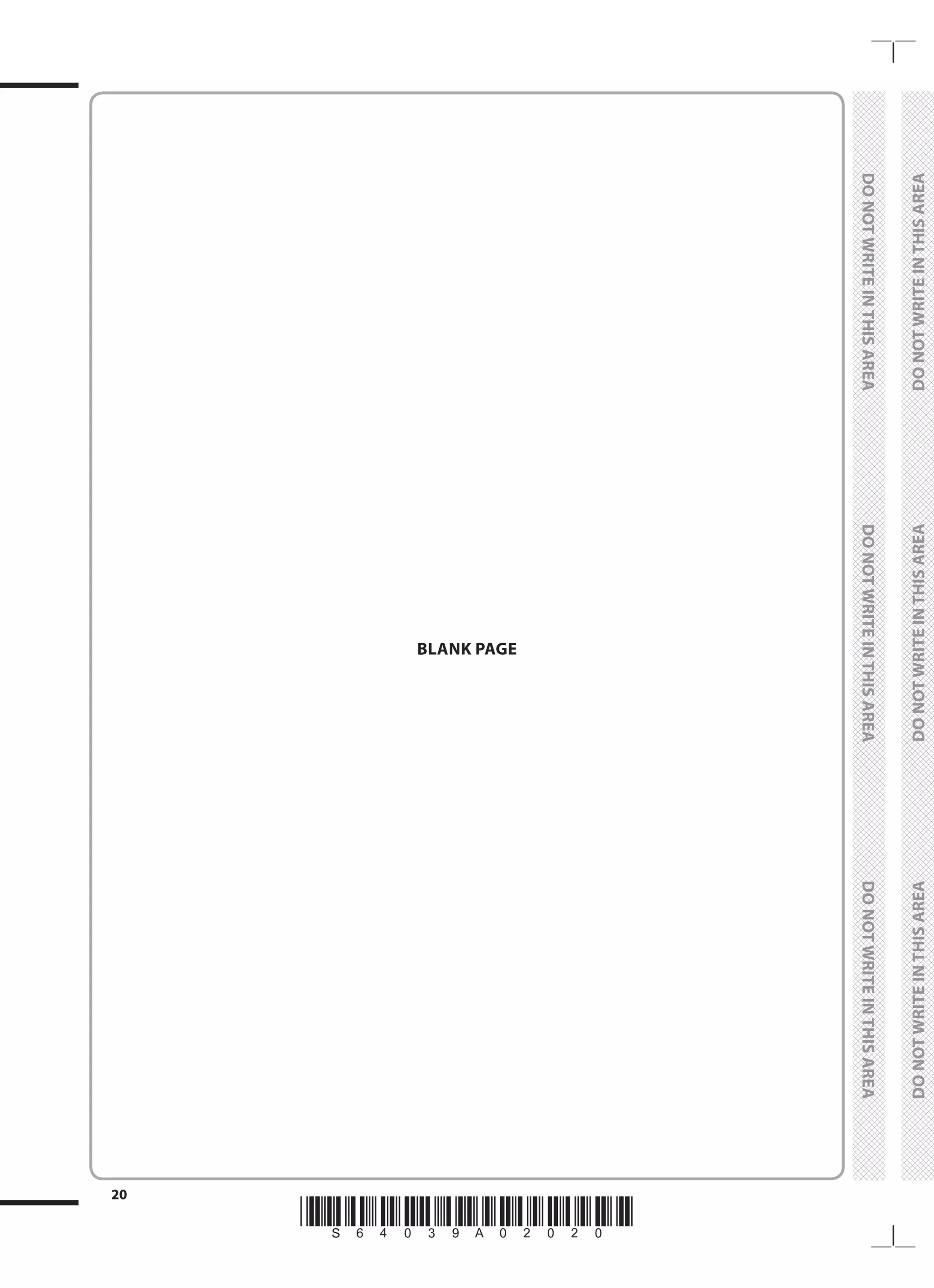 *S64039A02020*
20
	
DO
NOT
WRITE
IN
THIS
AREA	
DO
NOT
WRITE
IN
THIS
AREA	
DO
NOT
WRITE
IN
THIS
AREA
	
DO
NOT
WRITE
IN
THIS
AREA	
DO
NOT
WRITE
IN
THIS
AREA	
DO
NOT
WRITE
IN
THIS
AREA
BLANK PAGE
 