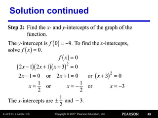 Copyright © 2017 Pearson Education, Ltd. 49
Solution continued
 