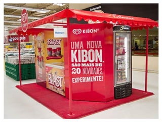 Peças merchandising kibon