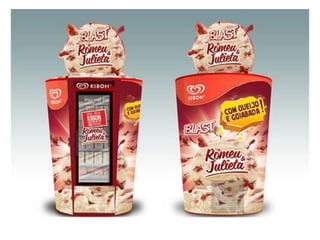 Peças merchandising kibon