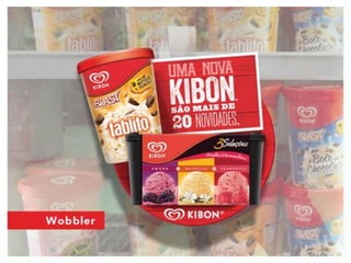 Peças merchandising kibon