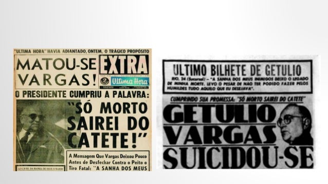 A Política dos Governos Vargas e JK