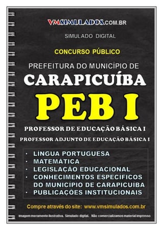 VMSIMULADOS
PEB-I ─ PM ─ CARAPICUÍBA E-mail: contato@vmsimulados.com.br Site: www.vmsimulados.com.br 1
 