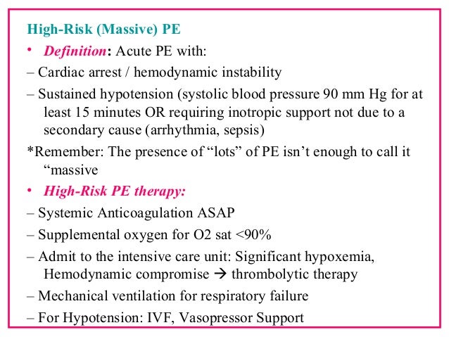 Pulmonary Embolism And Cteph