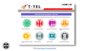 T-TEL, http://www.t-tel.org/hub.html
 