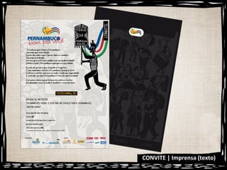 CONVITE | Imprensa (texto) 