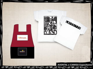 AVENTAL e CAMISA Expositores 