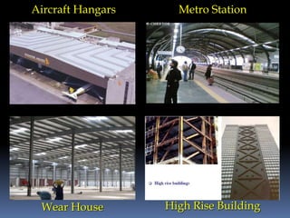 Aircraft Hangars Metro Station
Wear House High Rise Building
 