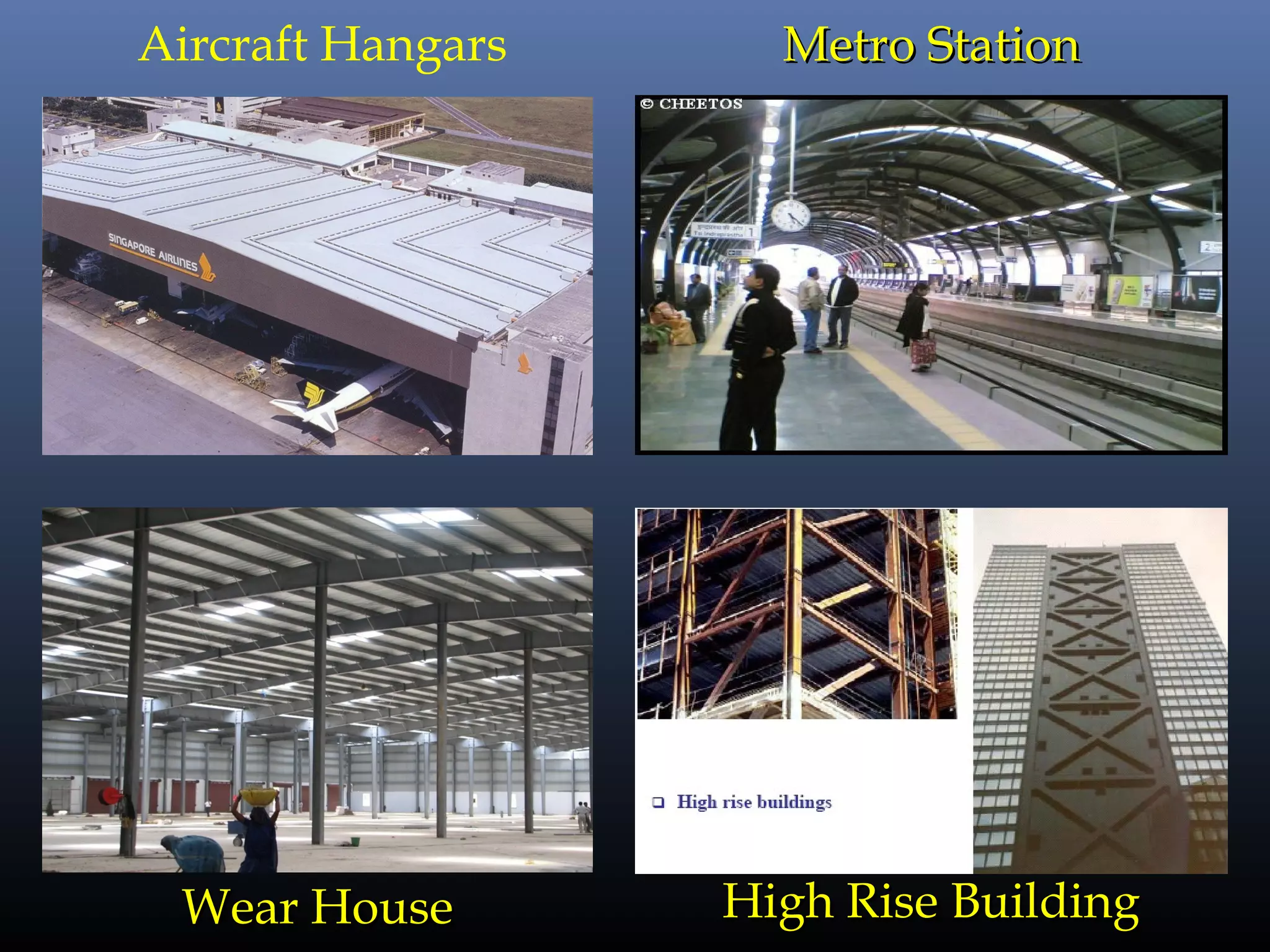 Aircraft Hangars Metro StationMetro Station
Wear HouseWear House High Rise BuildingHigh Rise Building
 