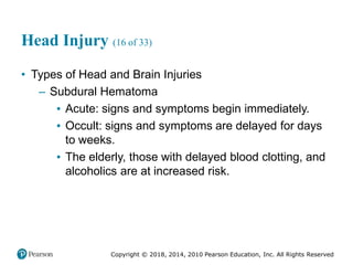 Pec11 chap 31 head trauma