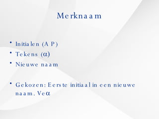 Pecha Kucha Presentatie