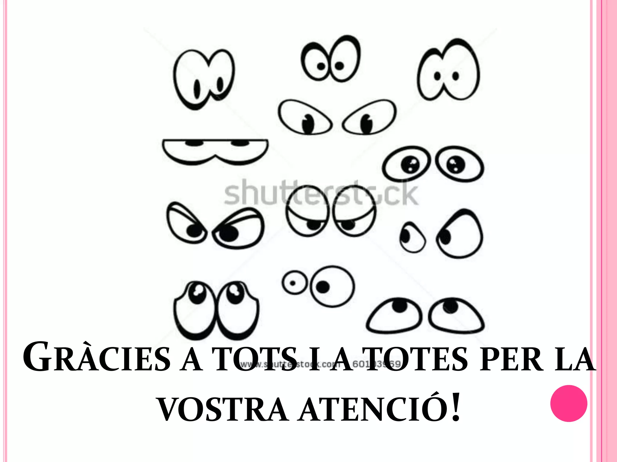 GRÀCIES A TOTS I A TOTES PER LA
      VOSTRA ATENCIÓ!
 