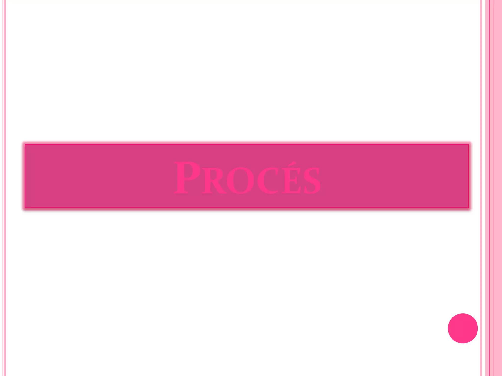 PROCÉS
 