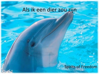 Als ik een dier zou zijn Spirits of Freedom 