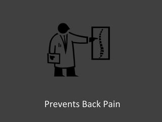 Prevents Back Pain