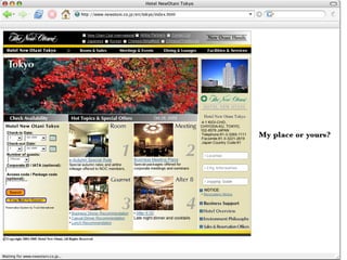 My PechaKucha Tokyo (2005)