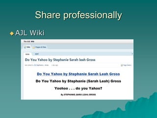 Share professionally
 AJL   Wiki
 