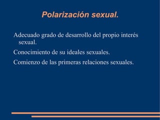 La seguridad en Sí Mismo. 