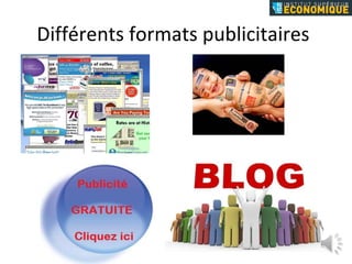 Différents formats publicitaires 