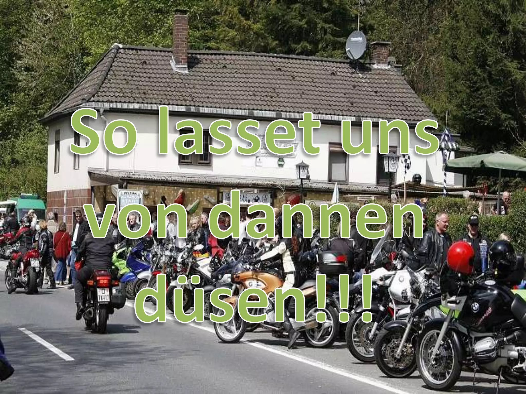 Pecha kucha - Driving Motorcycle