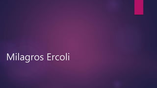 Milagros Ercoli
 