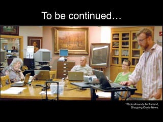 To be continued…!
*Photo Amanda McFarland, !
Shopping Guide News.!