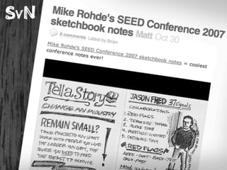 Pecha Kucha Milwaukee: Lessons Learned from Sketchnotes