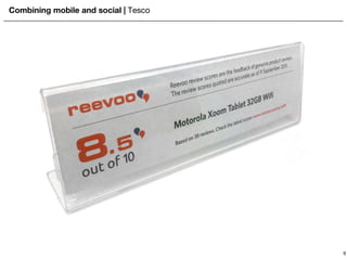 Combining mobile and social |  Tesco 9 