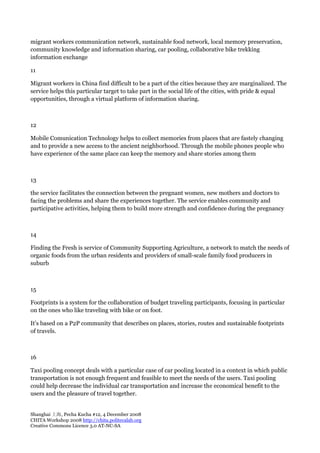 2008 | Pecha Kucha Chita08 Speech