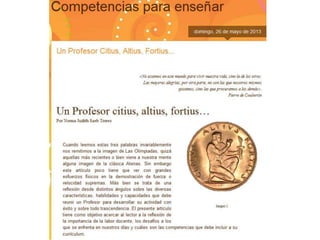 Pecha kucha CITIUS, ALTIUS, FORTIUS