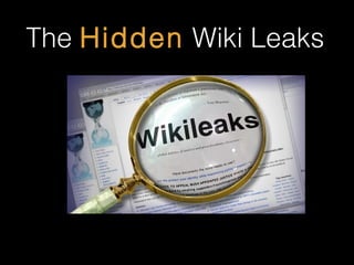 The Hidden Wiki Leaks
 