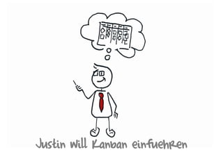 J t w ll K f hJustin will Kanban einfuehren
 