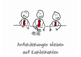 Anforderungen bleibenAnforderungen bleiben
f K rt ik rtauf Karteikarten
 
