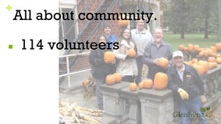 +
All about community.
■ 114 volunteers
 