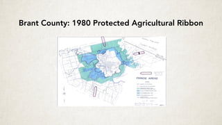 Brant County: 1980 Protected Agricultural Ribbon
 
