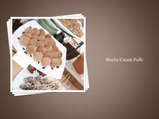 Mocha Cream Puffs