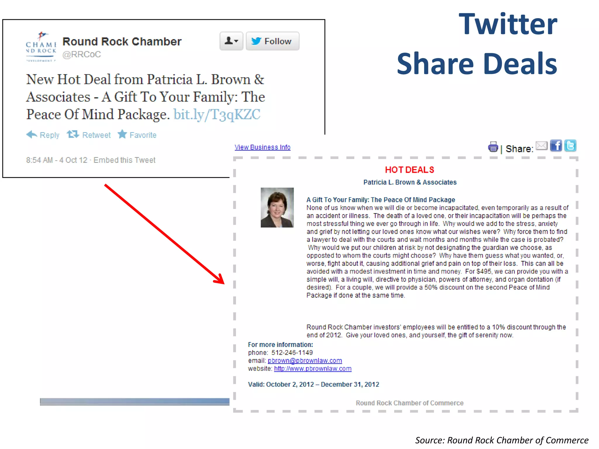 Twitter
Share Deals




 Source: Round Rock Chamber of Commerce
 