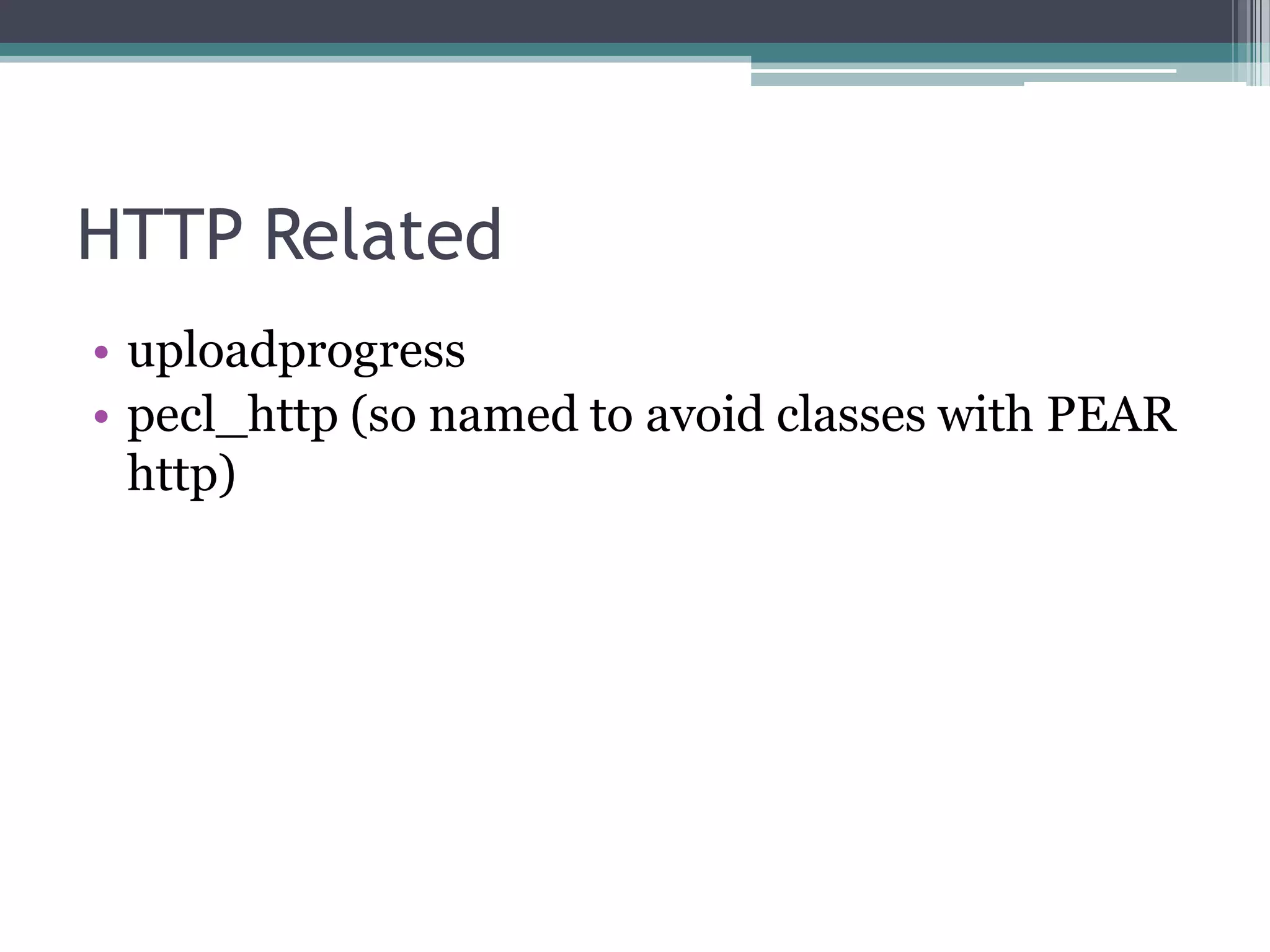 PECL Picks - Extensions to make your life better