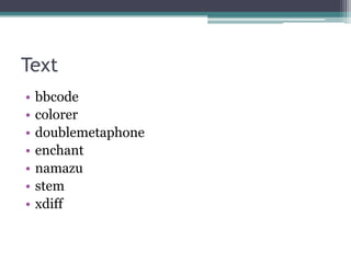PECL Picks - Extensions to make your life better