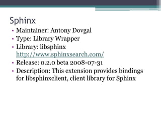 PECL Picks - Extensions to make your life better