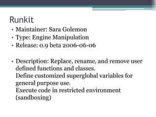 PECL Picks - Extensions to make your life better