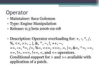 PECL Picks - Extensions to make your life better