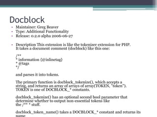 PECL Picks - Extensions to make your life better