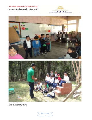 PROYECTO EDUCATIVO DE CENTRO.-PEC
JARDIN DE NIÑOS Y NIÑAS: LUCERITO
155
BARRITAS NUMERICAS
 
