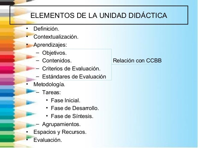 Pec, pga, pd y unidades didácticas según lomce (2)