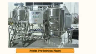 Pecin Production Plant
 