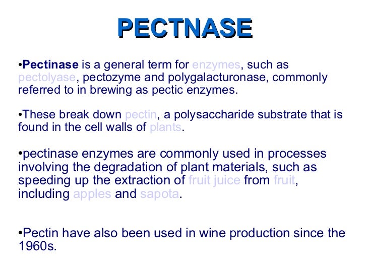Pectinase