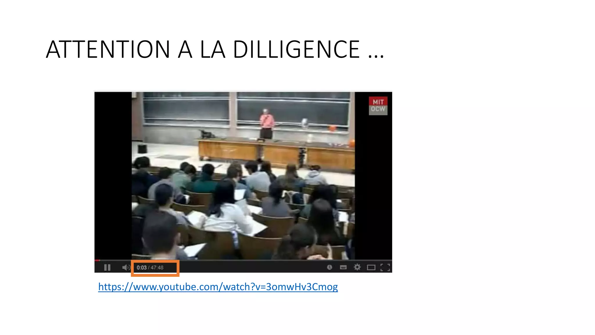 ATTENTION A LA DILLIGENCE …
https://www.youtube.com/watch?v=3omwHv3Cmog
 