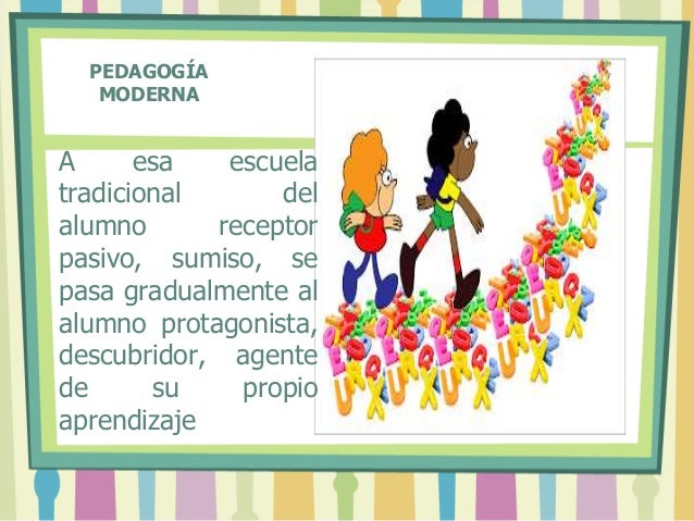 Pedagogía moderna