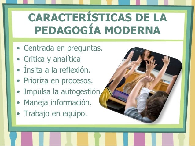 Pedagogía moderna